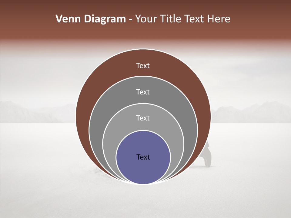 Mountain Travel Crisis PowerPoint Template