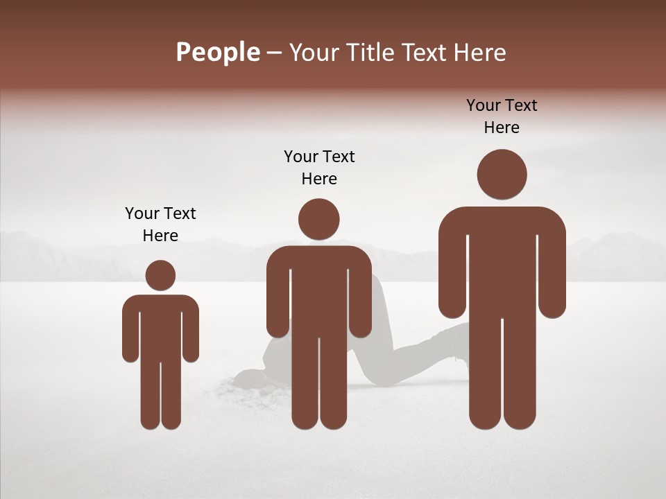 Mountain Travel Crisis PowerPoint Template