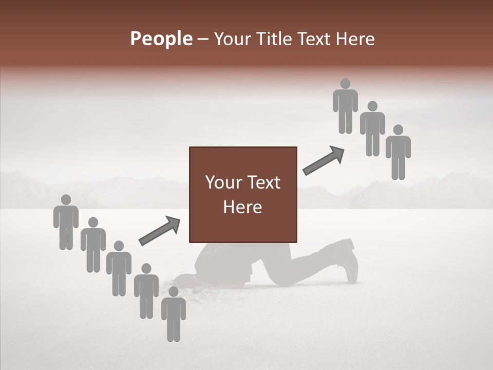 Mountain Travel Crisis PowerPoint Template