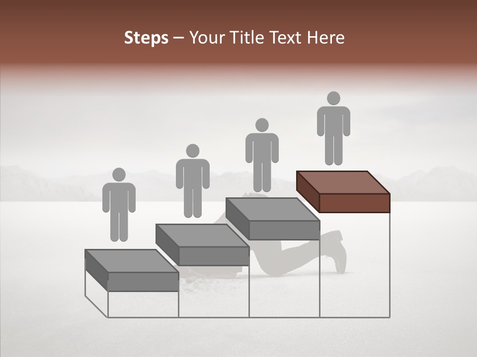 Mountain Travel Crisis PowerPoint Template