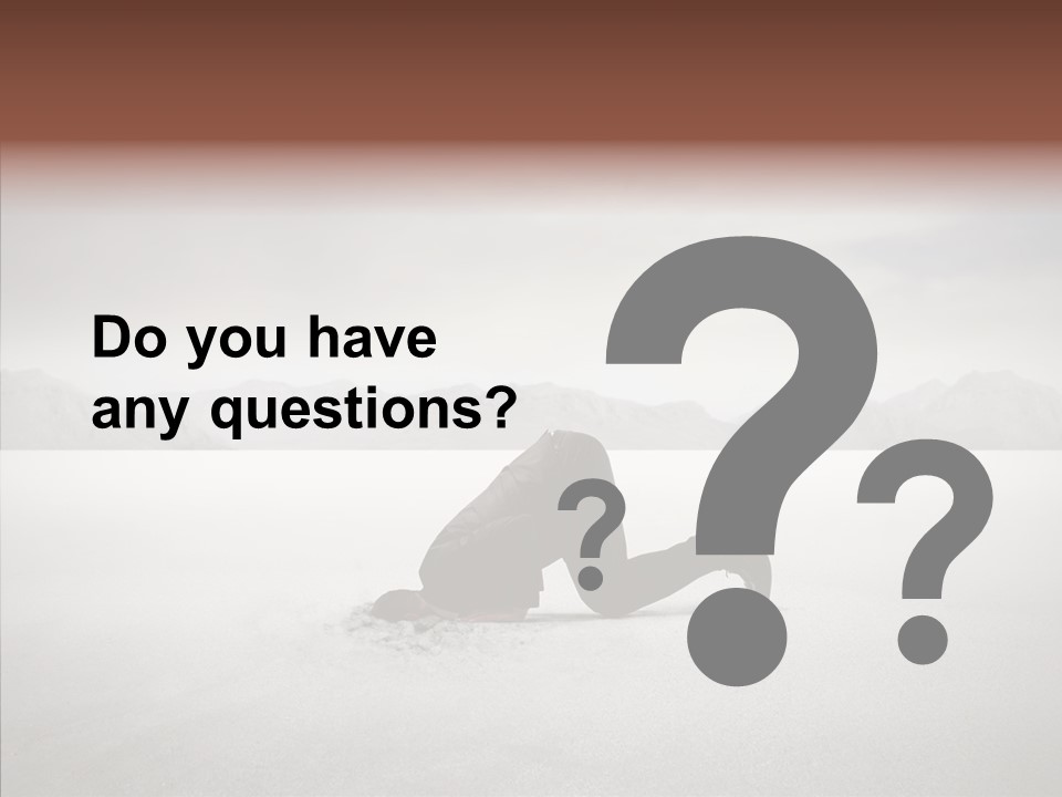 Mountain Travel Crisis PowerPoint Template