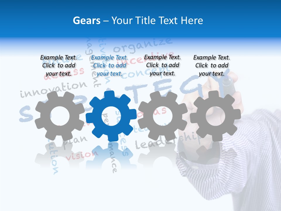 Word Goal Handwriting PowerPoint Template