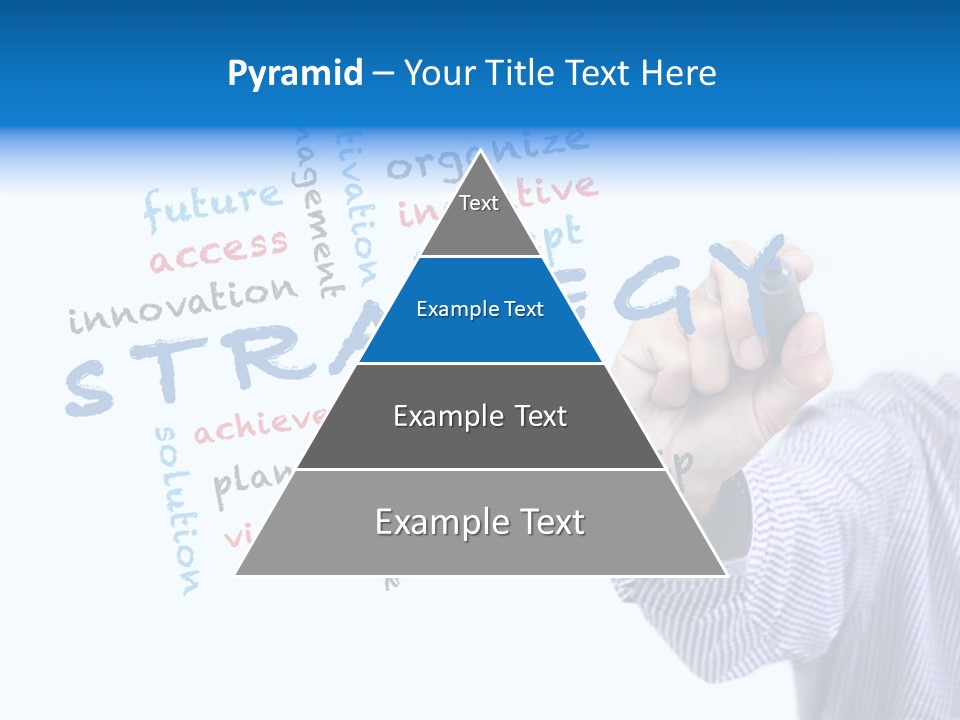 Word Goal Handwriting PowerPoint Template