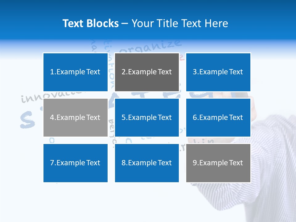 Word Goal Handwriting PowerPoint Template