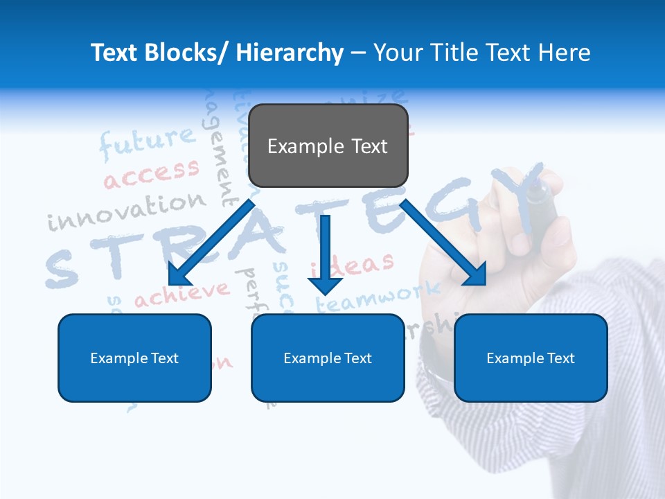 Word Goal Handwriting PowerPoint Template