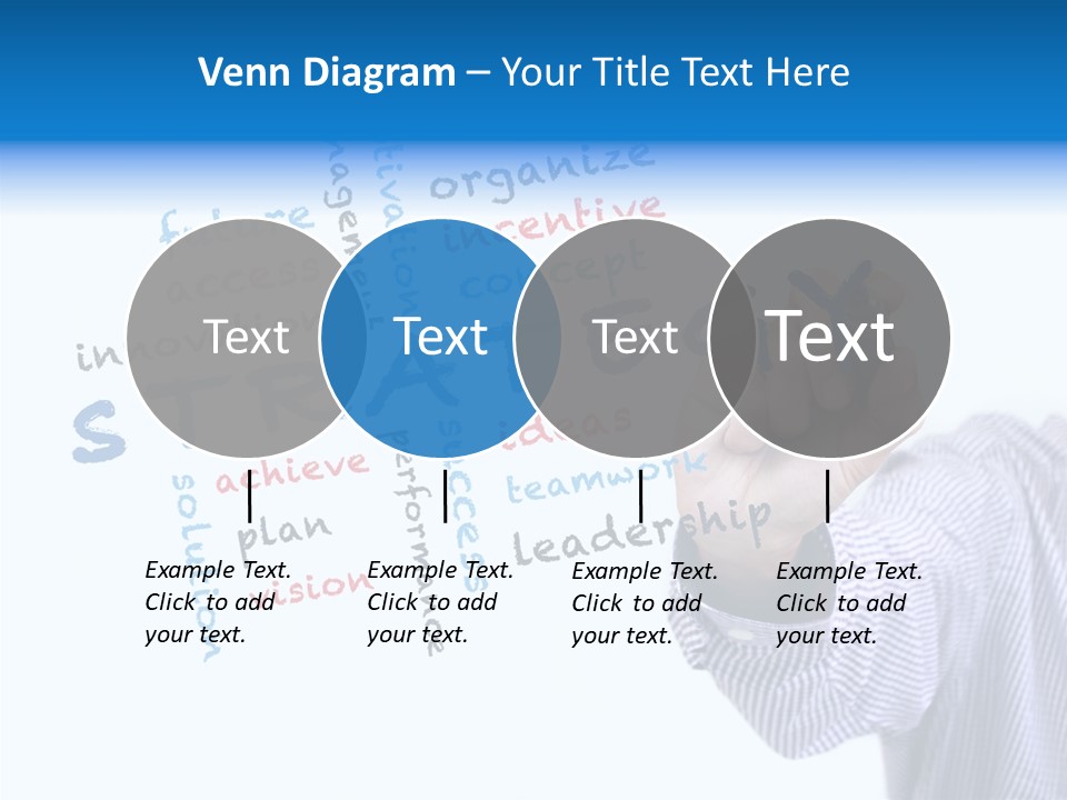 Word Goal Handwriting PowerPoint Template