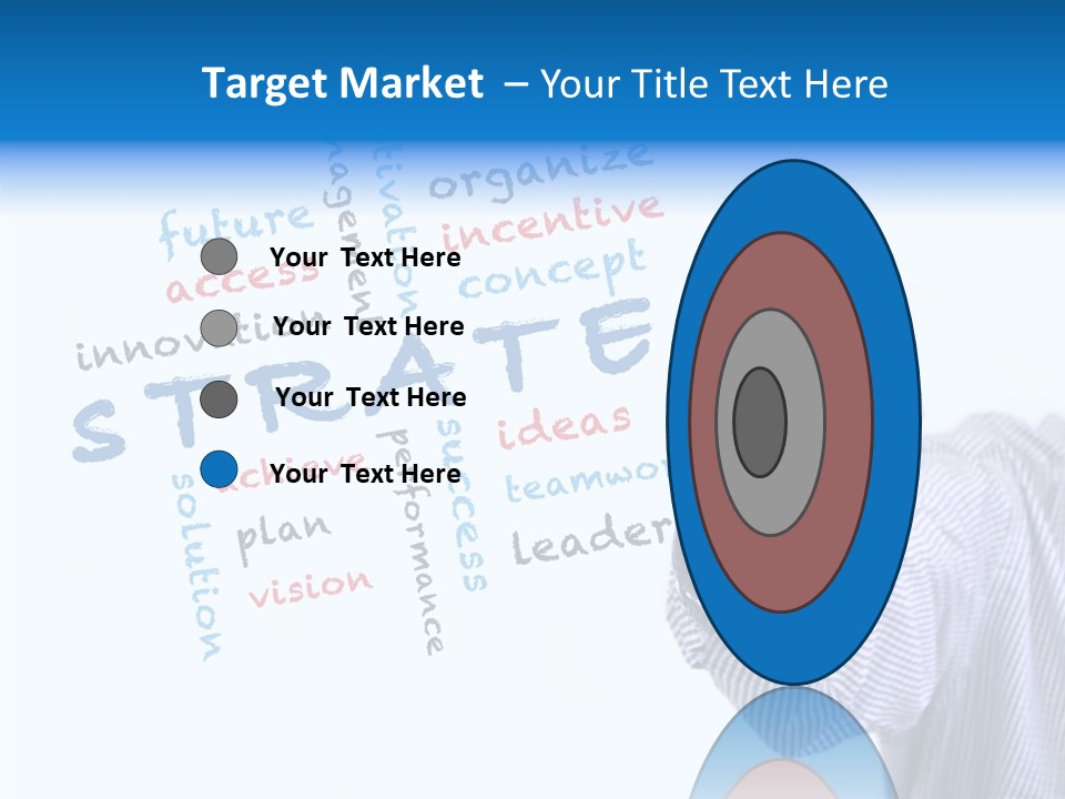 Word Goal Handwriting PowerPoint Template