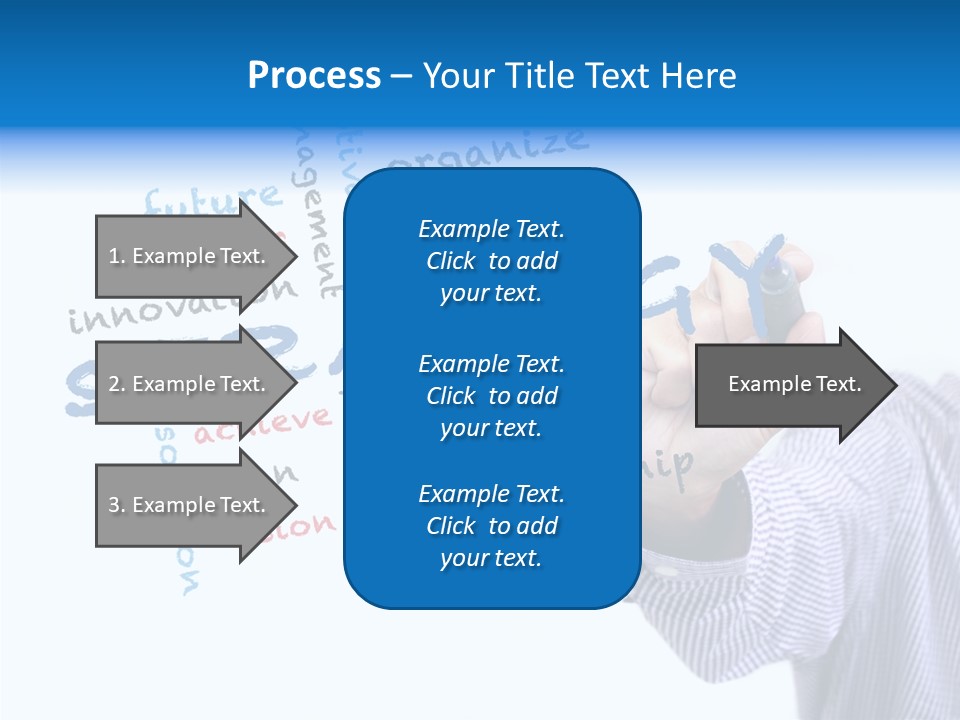 Word Goal Handwriting PowerPoint Template