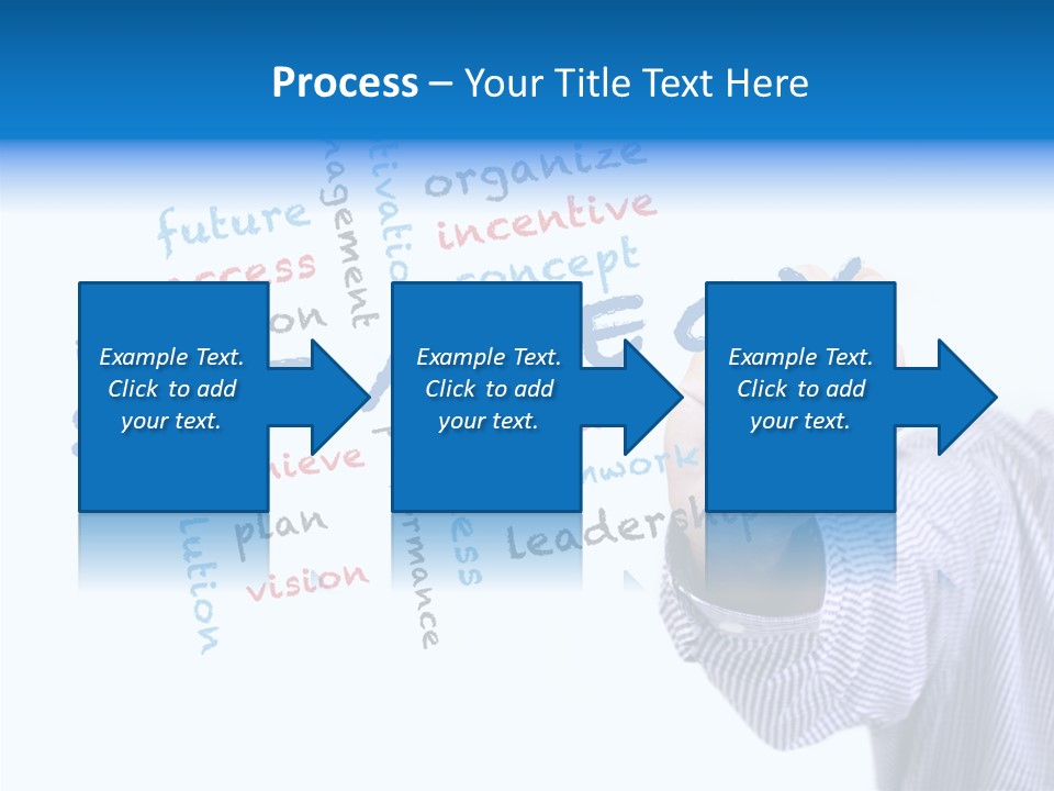 Word Goal Handwriting PowerPoint Template