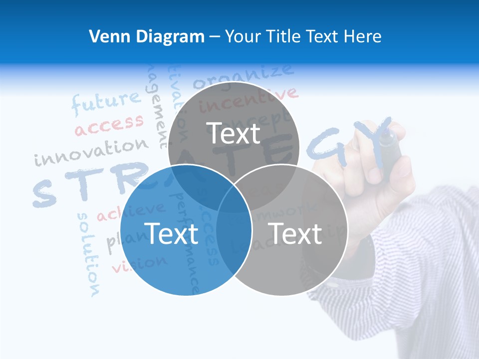 Word Goal Handwriting PowerPoint Template