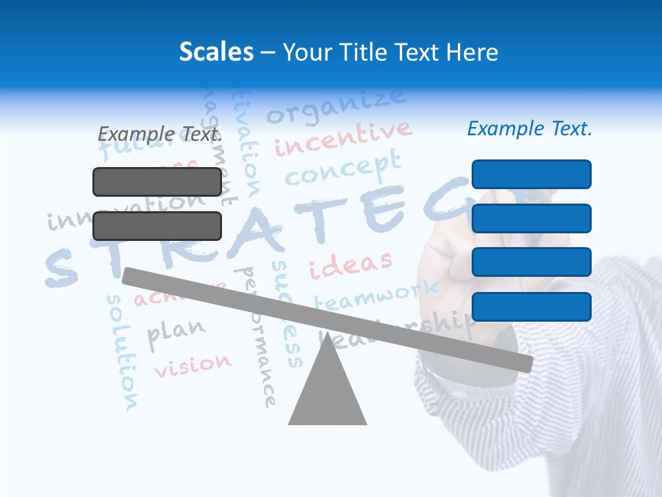Word Goal Handwriting PowerPoint Template