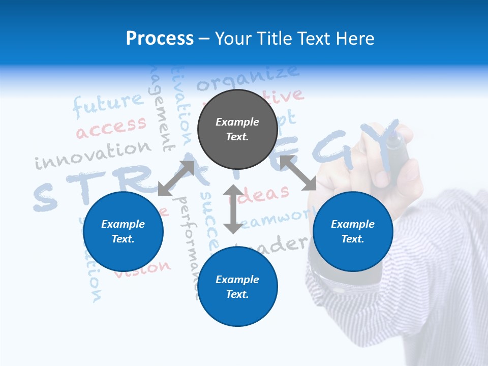 Word Goal Handwriting PowerPoint Template