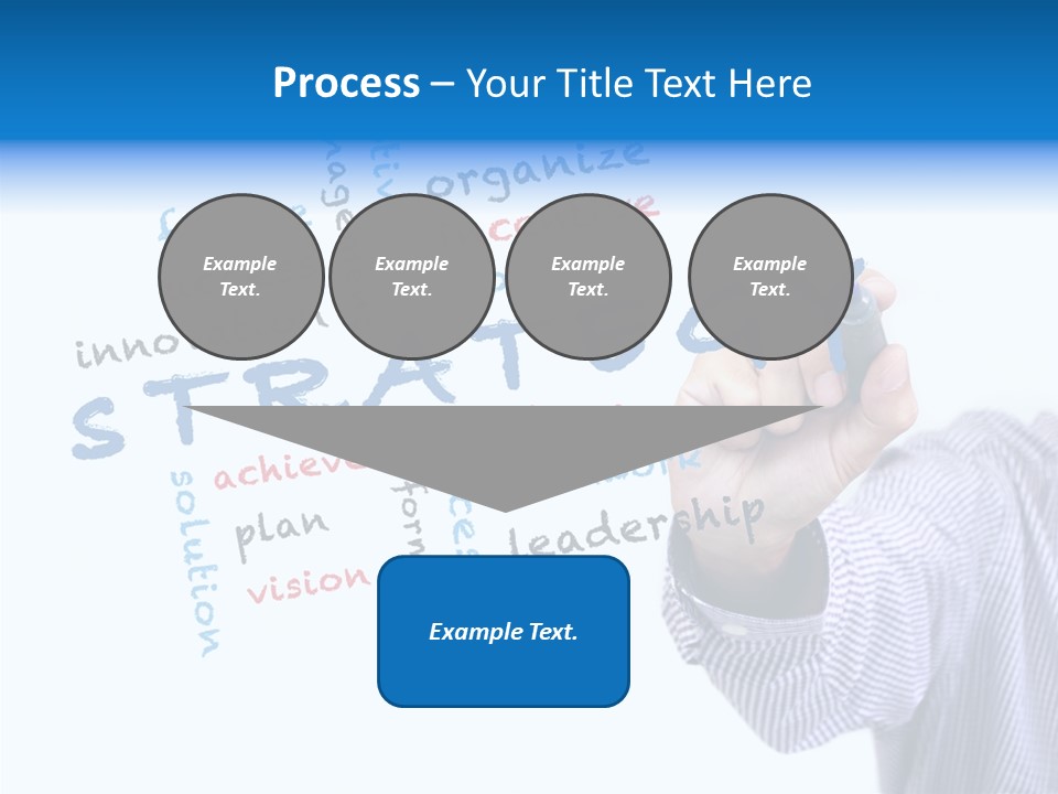 Word Goal Handwriting PowerPoint Template