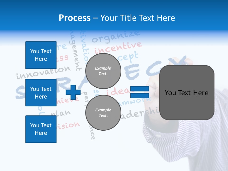 Word Goal Handwriting PowerPoint Template