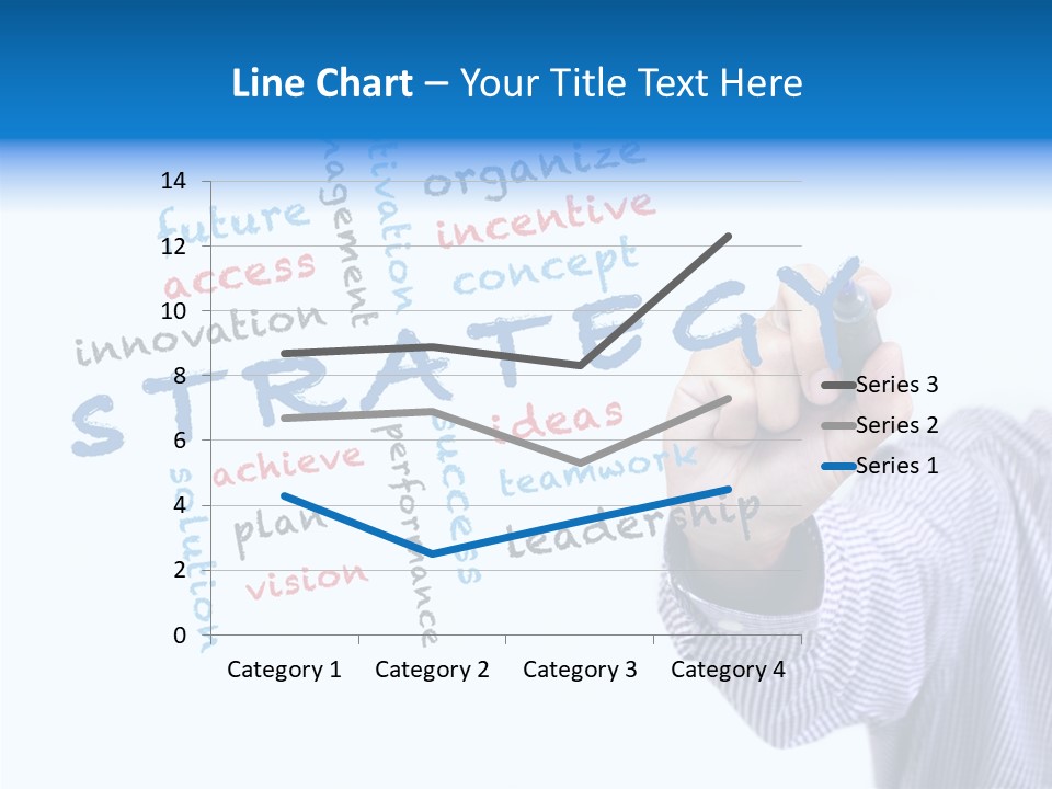 Word Goal Handwriting PowerPoint Template