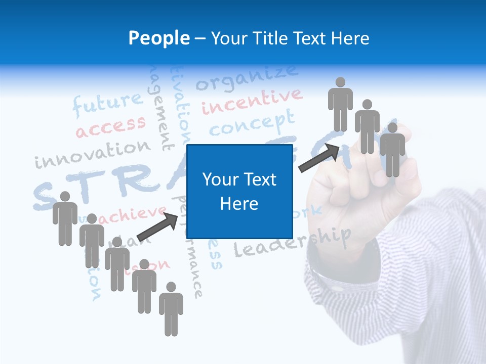 Word Goal Handwriting PowerPoint Template