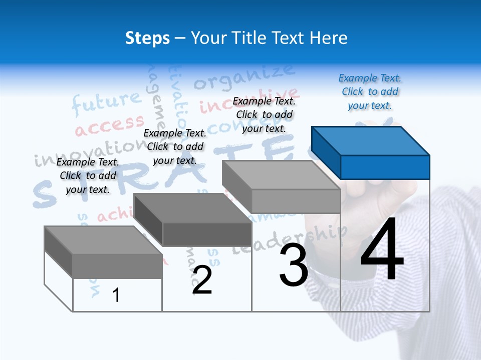 Word Goal Handwriting PowerPoint Template