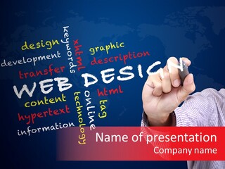 Webpage Representation Development PowerPoint Template