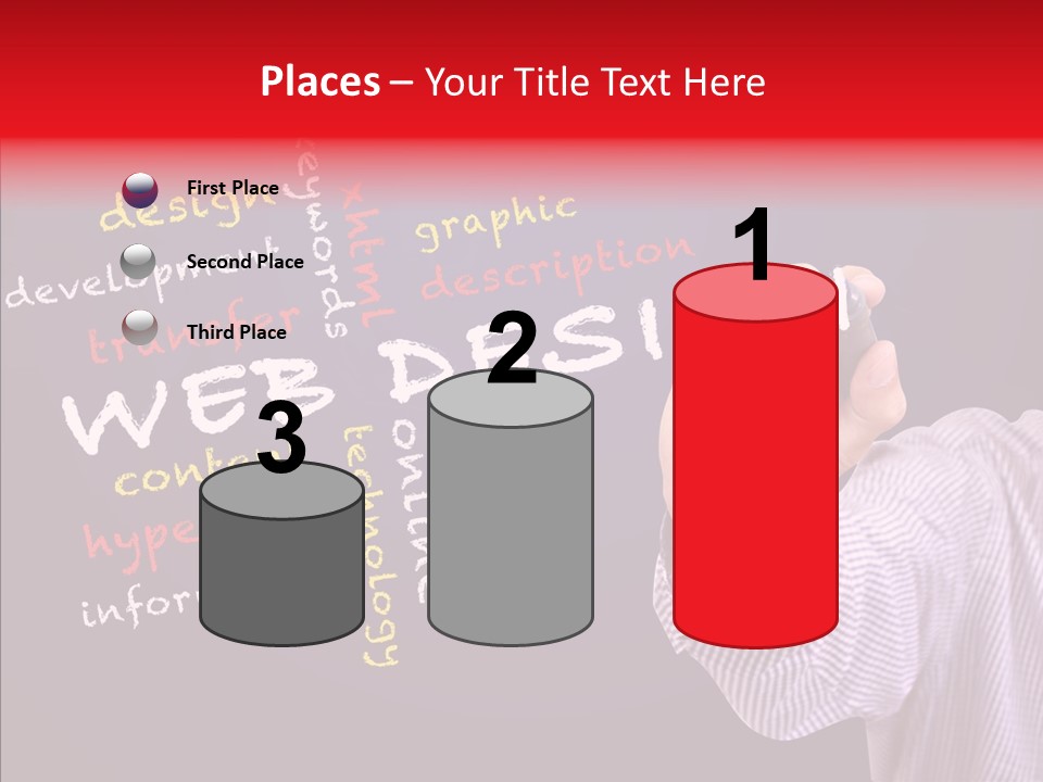 Webpage Representation Development PowerPoint Template