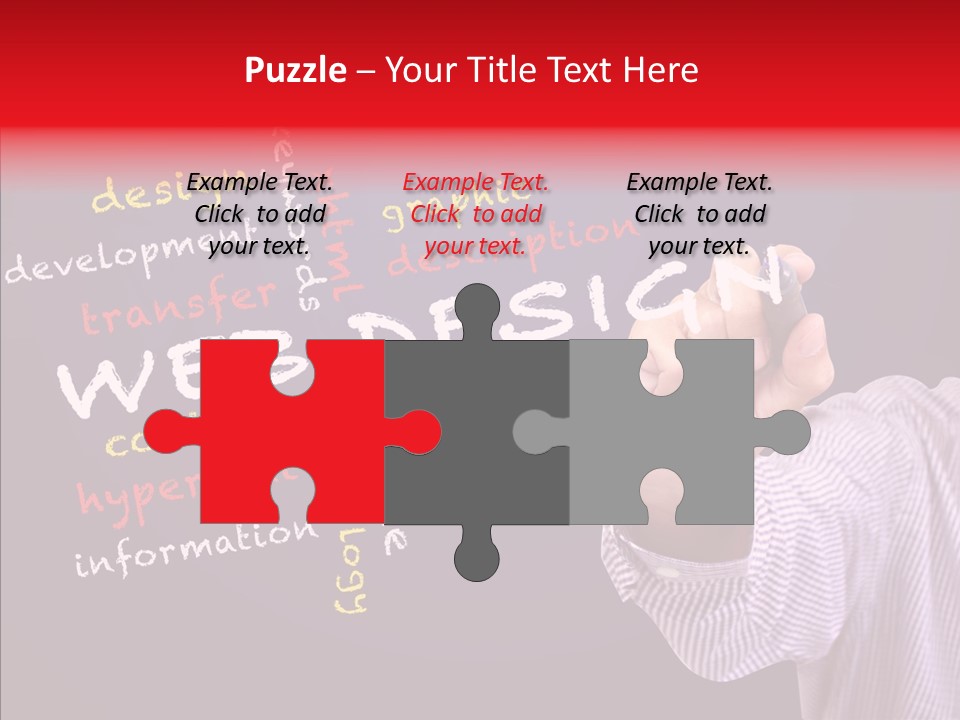 Webpage Representation Development PowerPoint Template