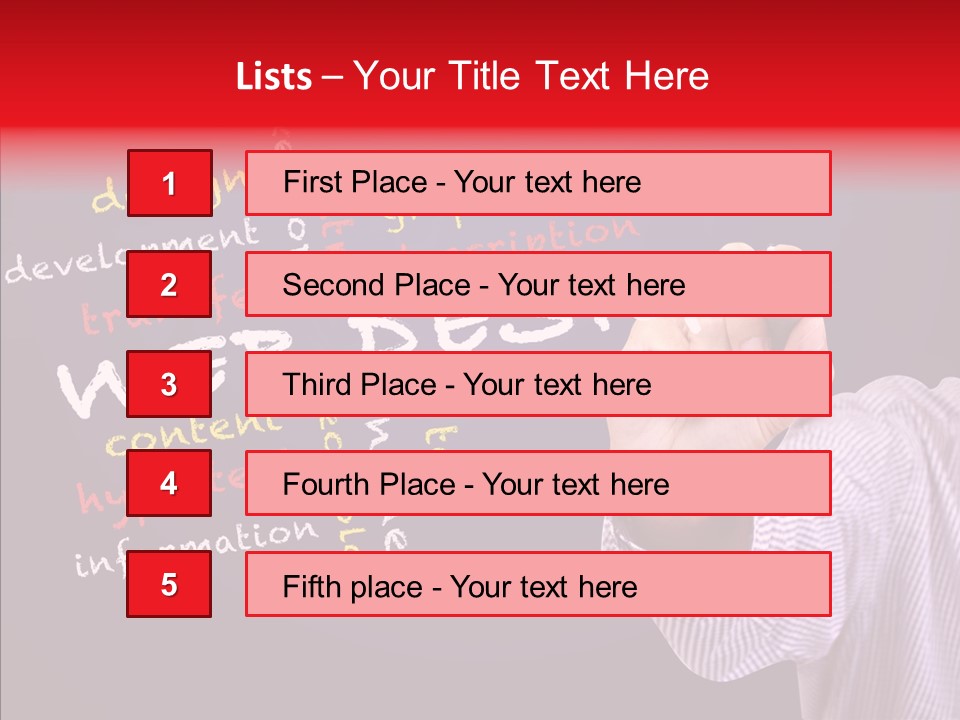 Webpage Representation Development PowerPoint Template