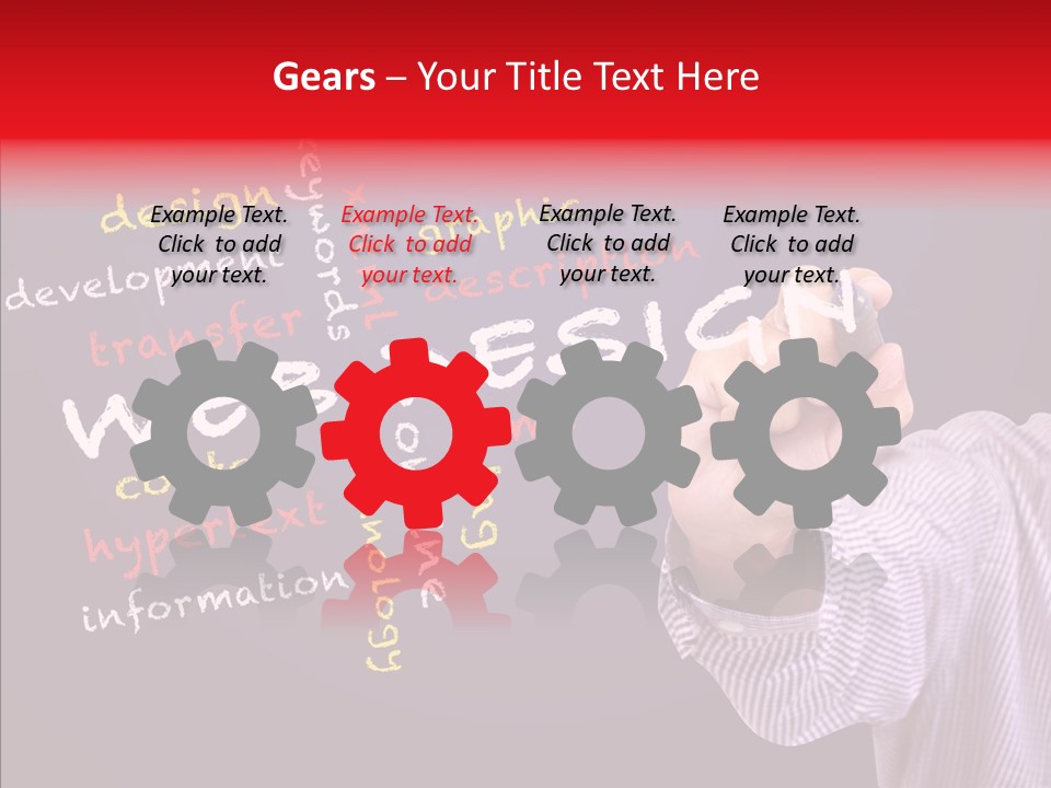 Webpage Representation Development PowerPoint Template