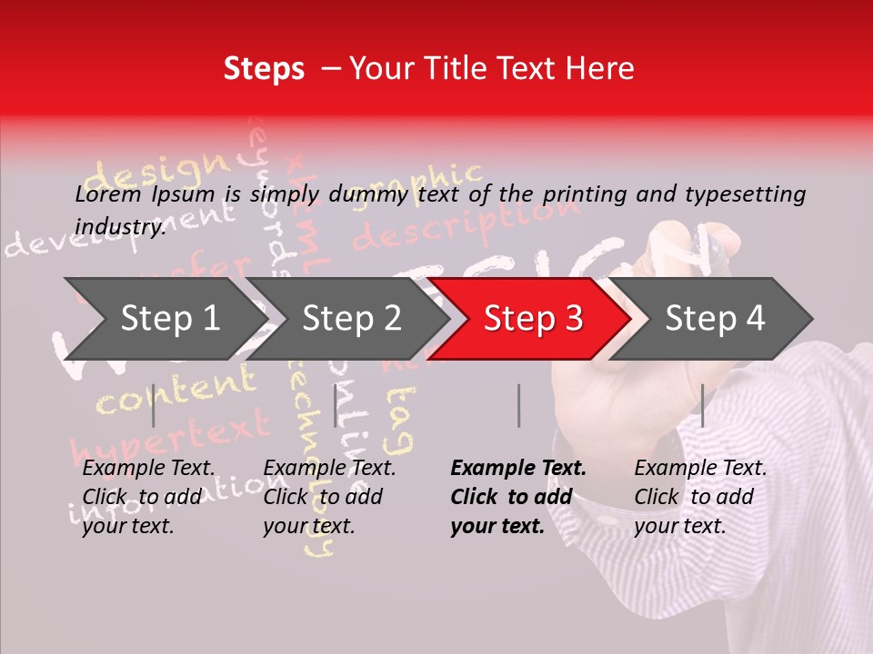 Webpage Representation Development PowerPoint Template