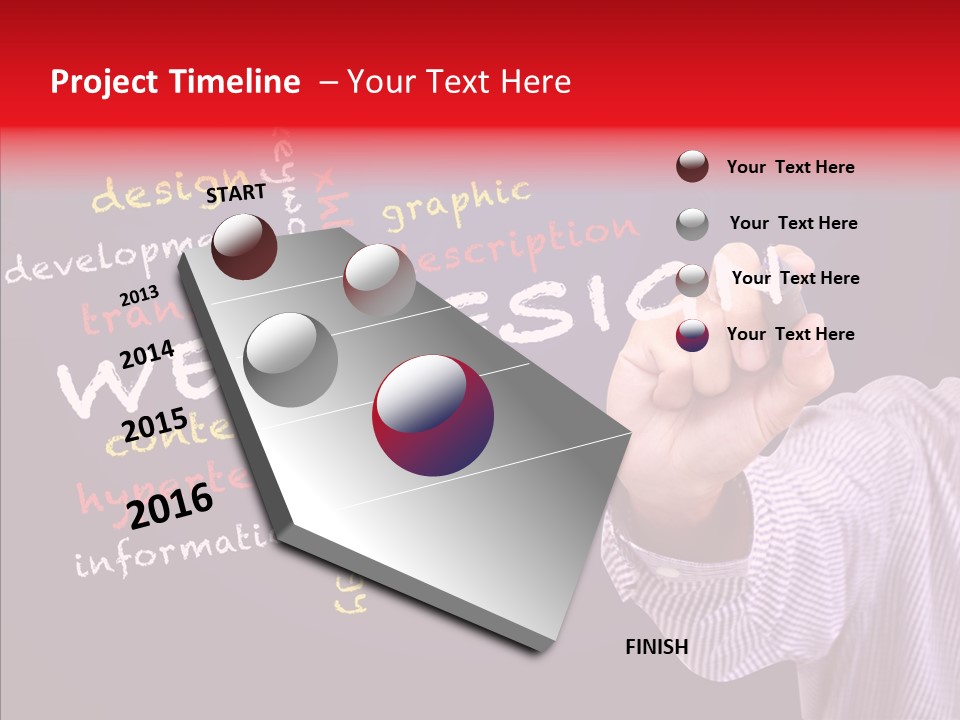 Webpage Representation Development PowerPoint Template