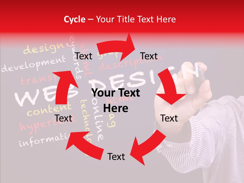 Webpage Representation Development PowerPoint Template