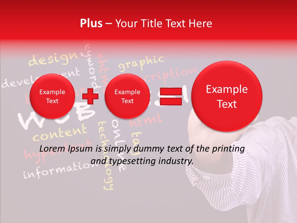 Webpage Representation Development PowerPoint Template