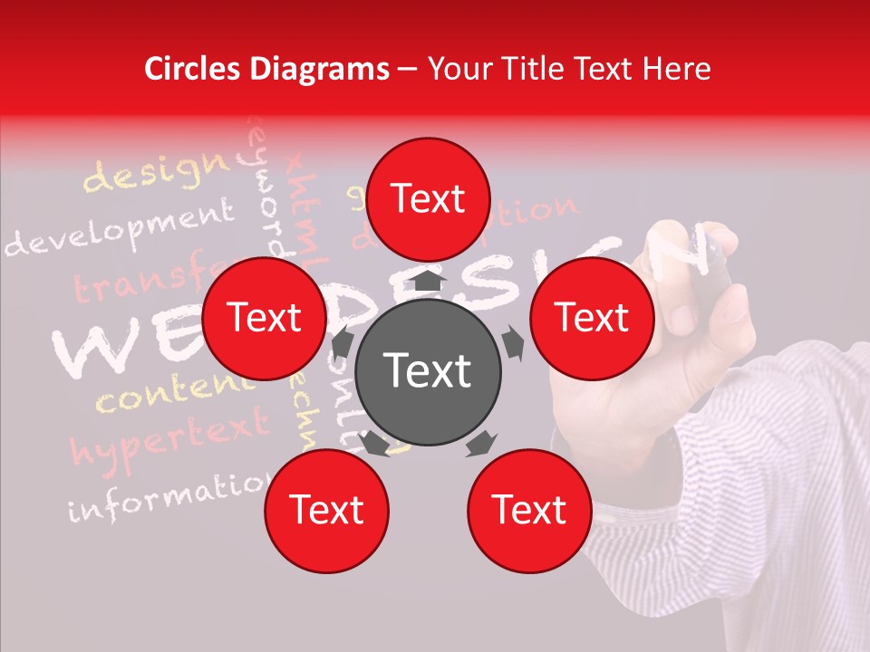 Webpage Representation Development PowerPoint Template