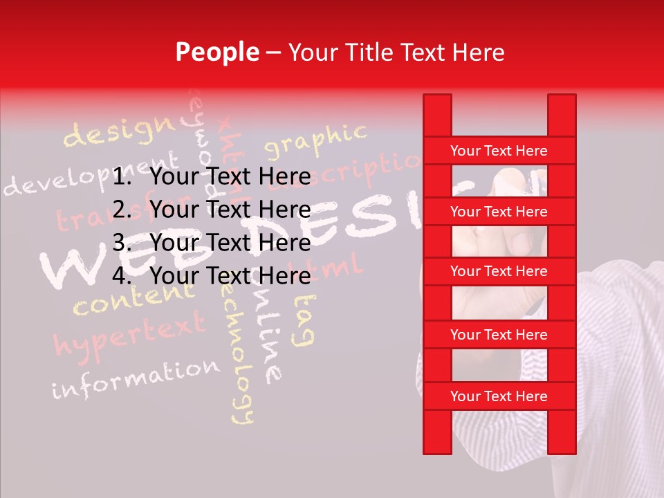 Webpage Representation Development PowerPoint Template
