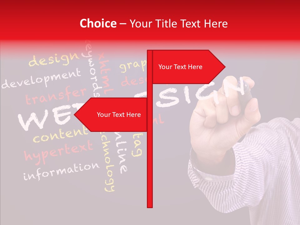 Webpage Representation Development PowerPoint Template