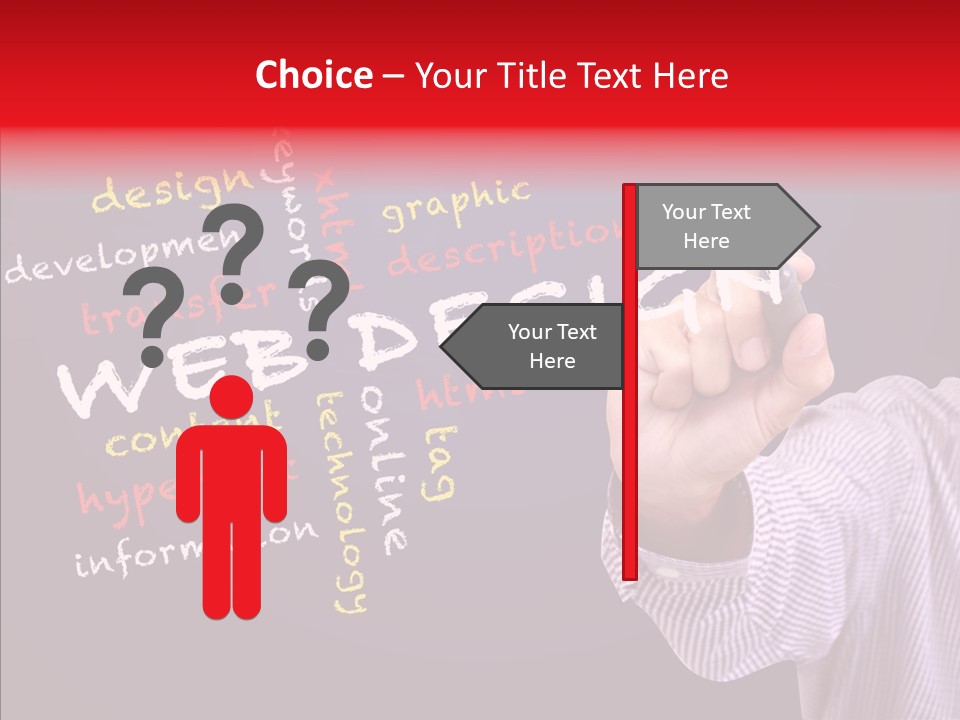 Webpage Representation Development PowerPoint Template
