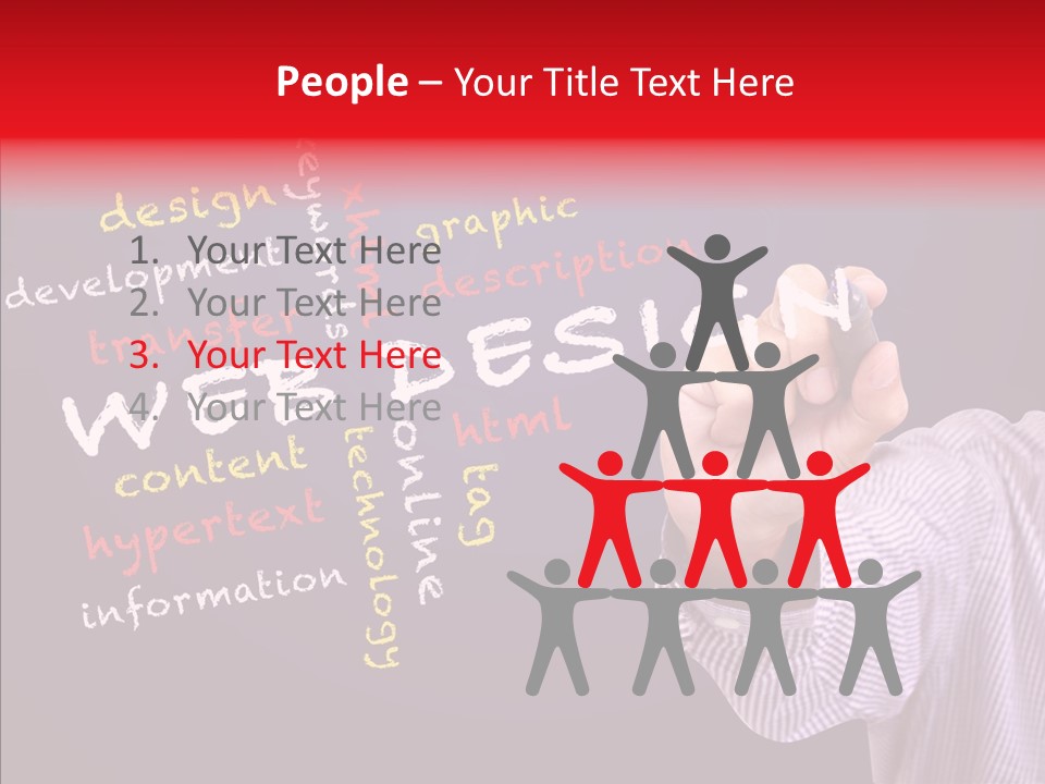 Webpage Representation Development PowerPoint Template