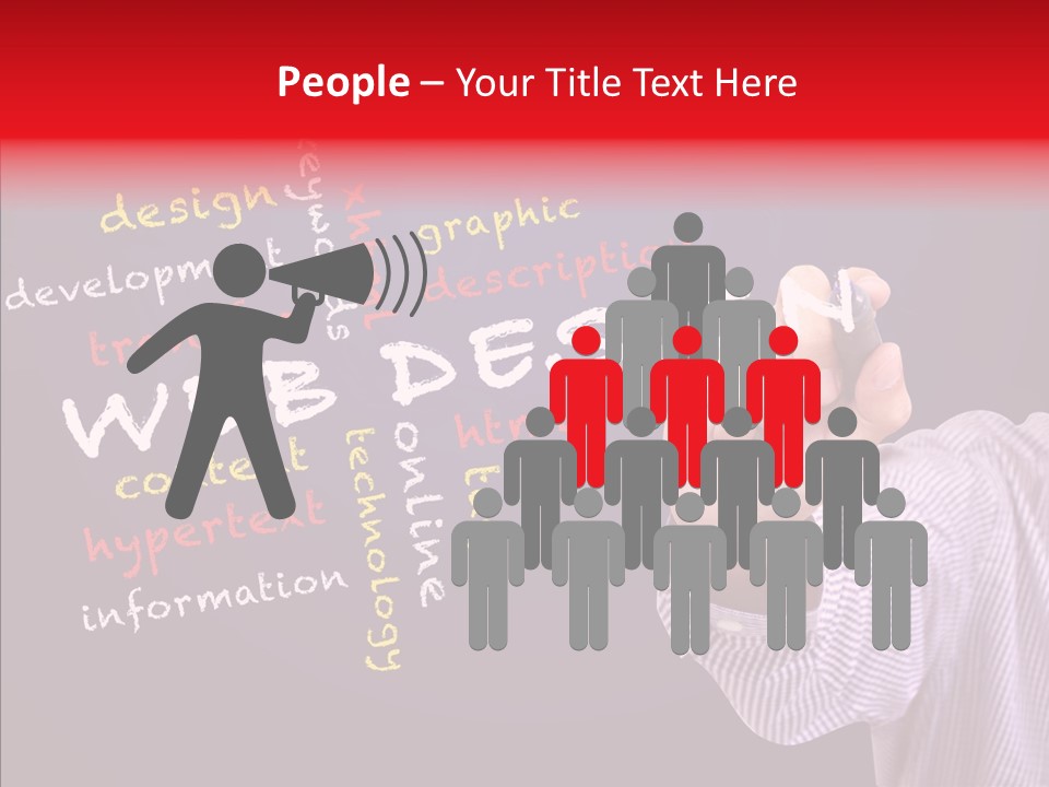 Webpage Representation Development PowerPoint Template