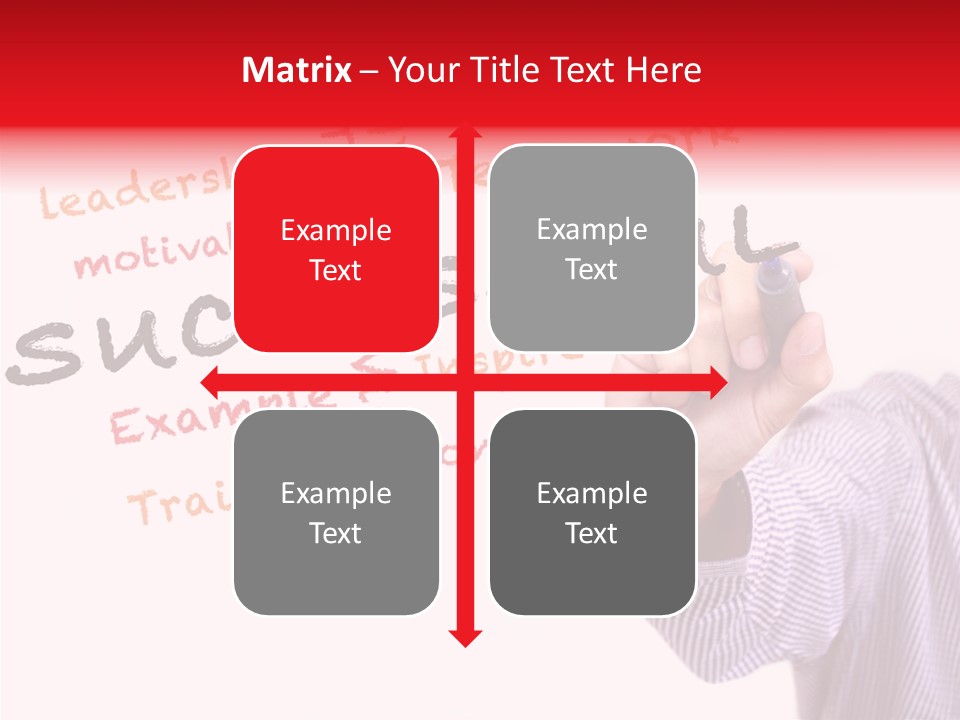 Management Symbol Ideas PowerPoint Template