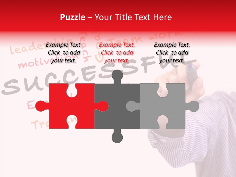 Management Symbol Ideas PowerPoint Template