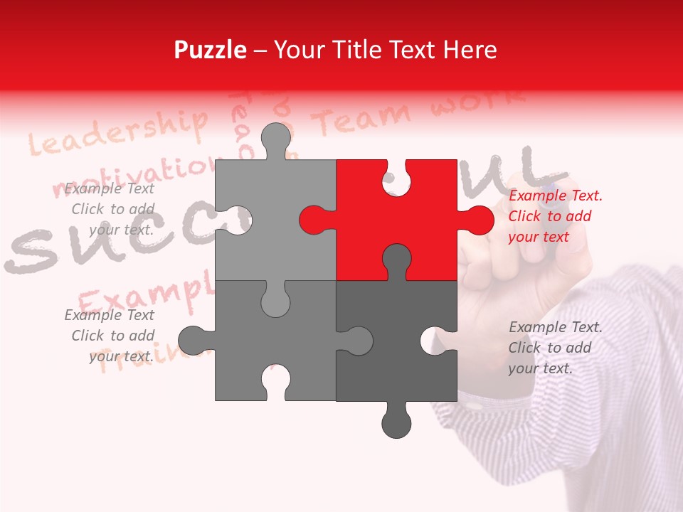 Management Symbol Ideas PowerPoint Template