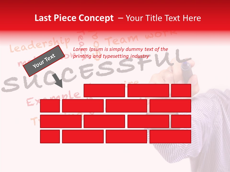 Management Symbol Ideas PowerPoint Template