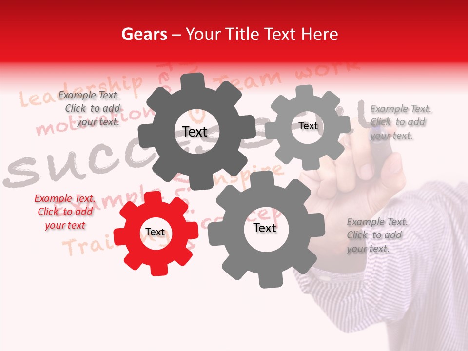 Management Symbol Ideas PowerPoint Template