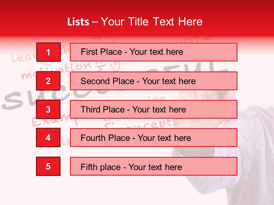 Management Symbol Ideas PowerPoint Template