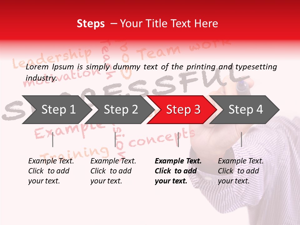 Management Symbol Ideas PowerPoint Template