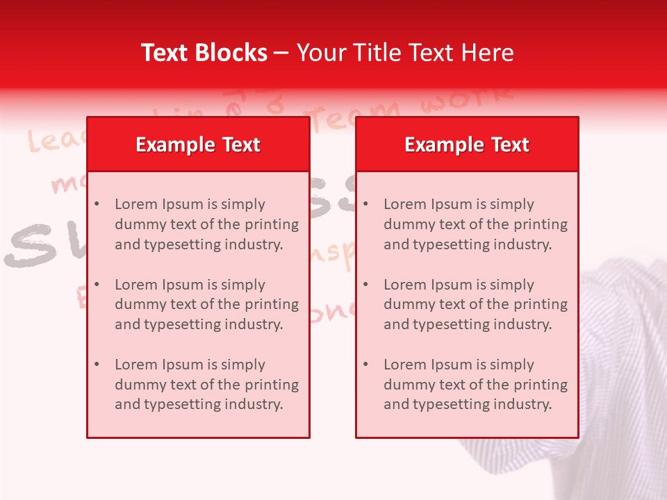 Management Symbol Ideas PowerPoint Template