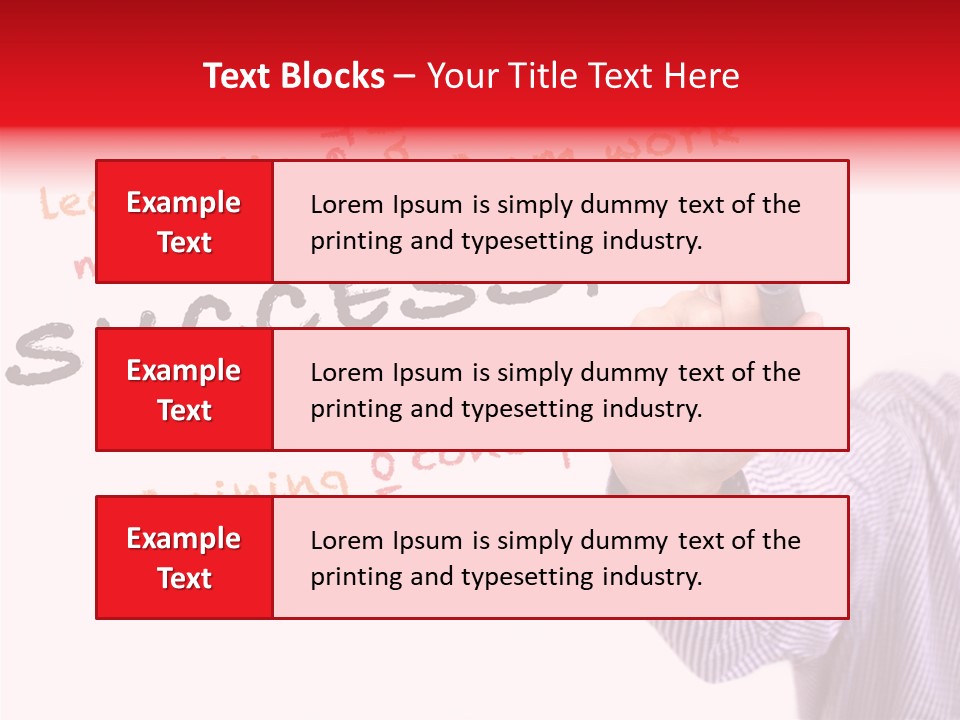 Management Symbol Ideas PowerPoint Template