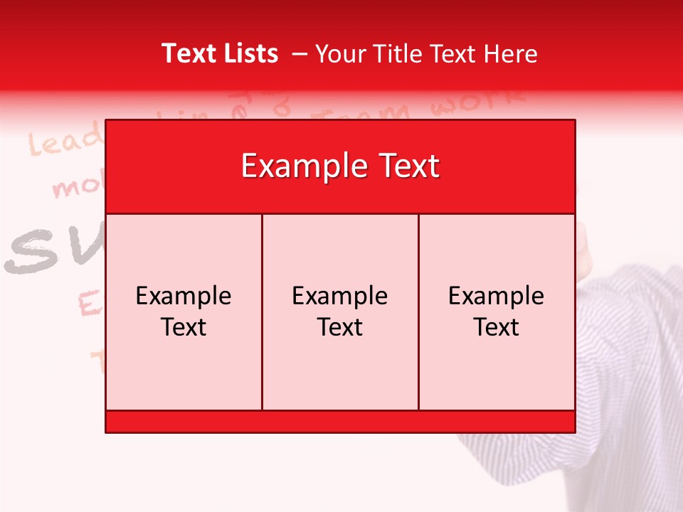 Management Symbol Ideas PowerPoint Template