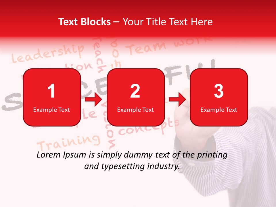 Management Symbol Ideas PowerPoint Template