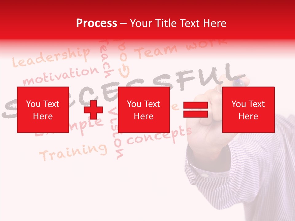 Management Symbol Ideas PowerPoint Template