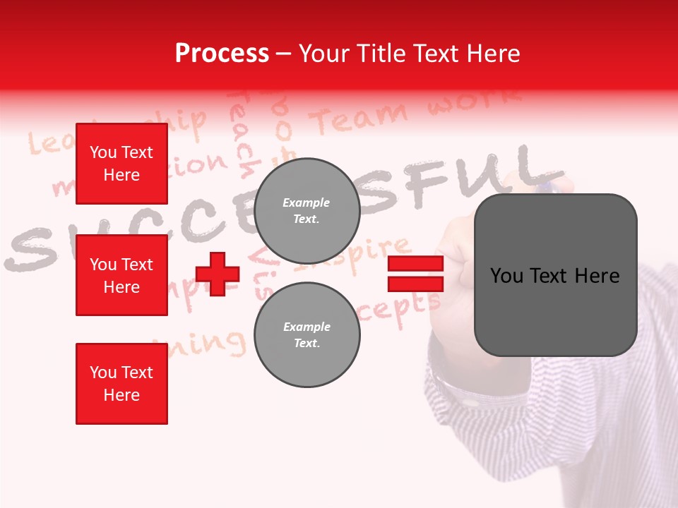 Management Symbol Ideas PowerPoint Template