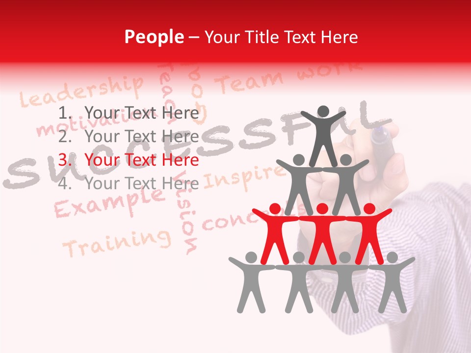 Management Symbol Ideas PowerPoint Template